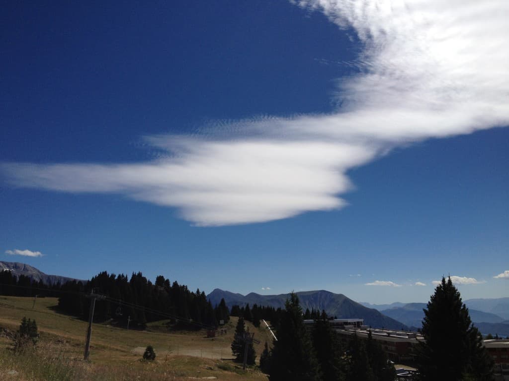 Cirrocumulus lenticulaires