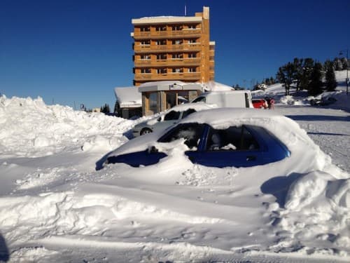 La neige est au rendez-vous, cette année...