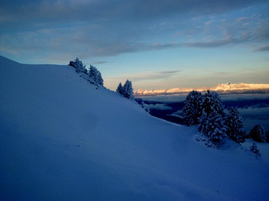 chamrousse au petit matin