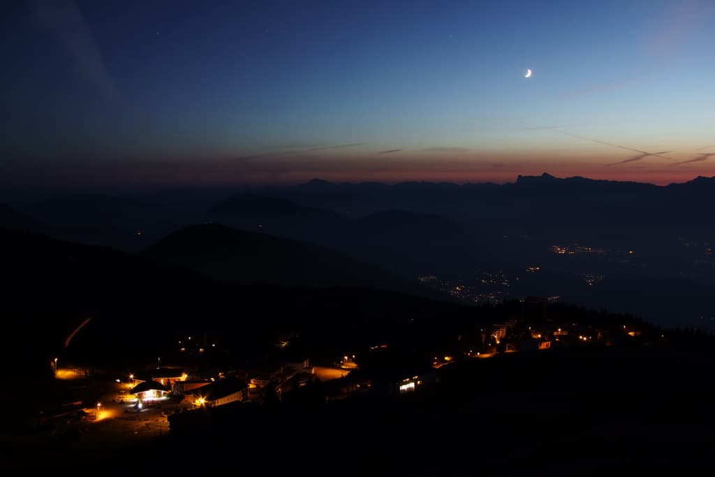Chamrousse du soir