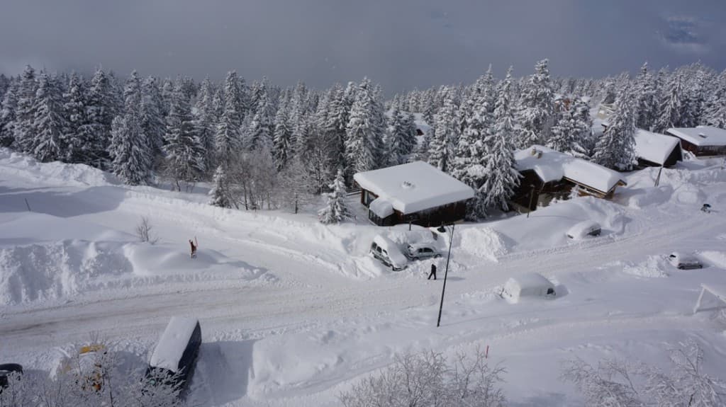 Route de la Croisette, côté Vercor