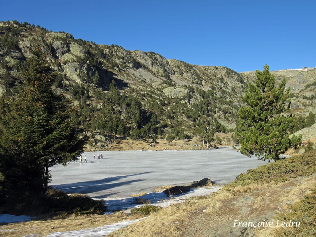 Lac Achard gelé