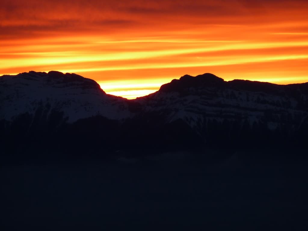 Magnifique coucher de soleil
