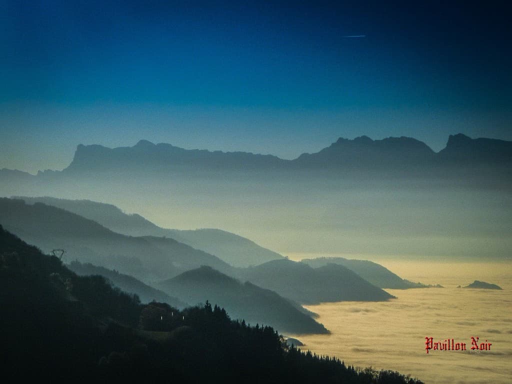 Au dessus des nuages!