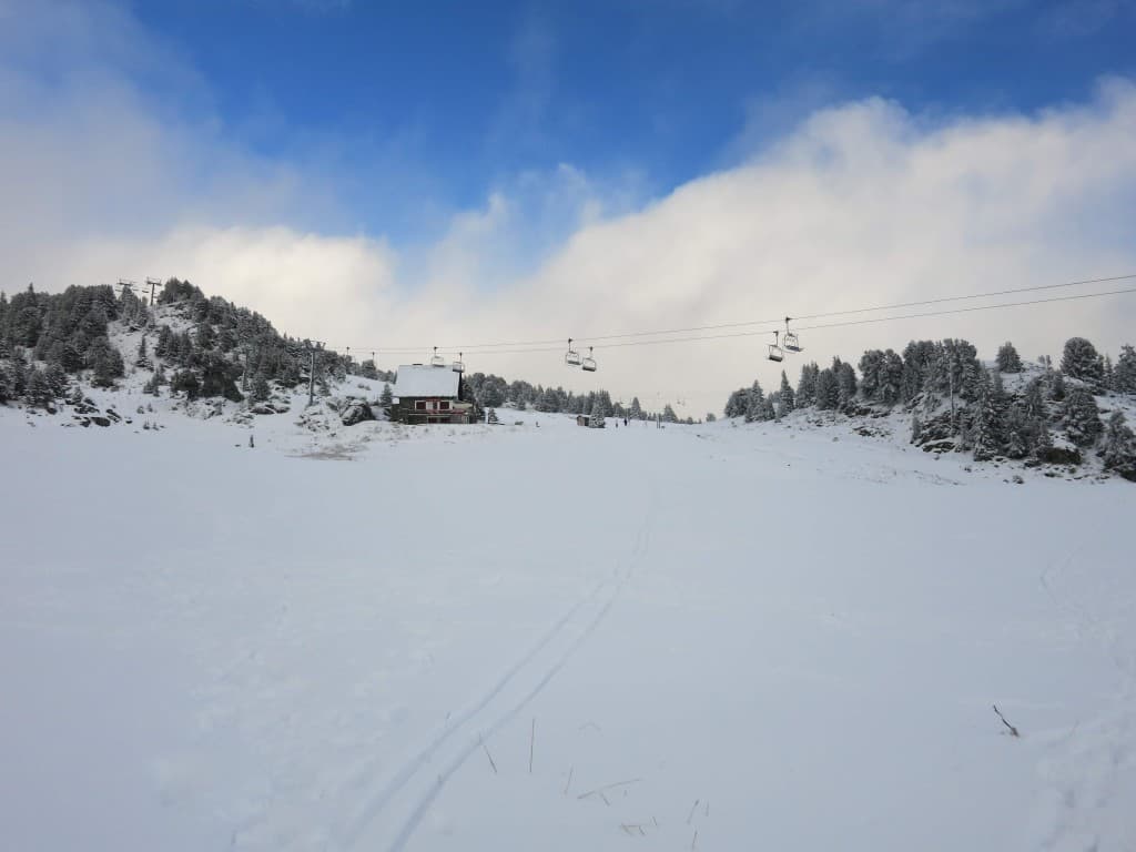 Bonne glisse à la descente A.P.