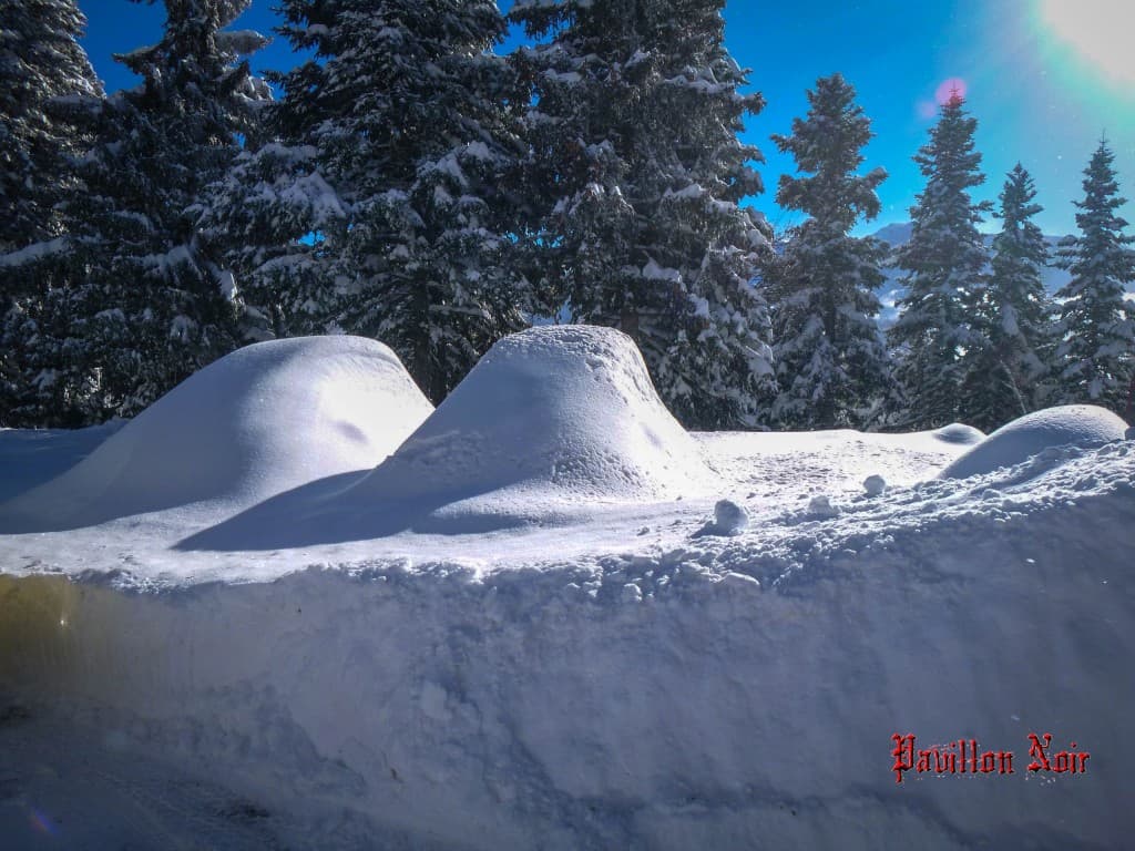 tant de neige!!!