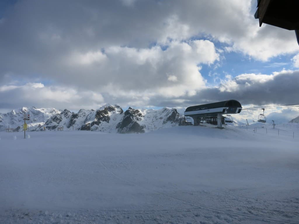 Tempête à la Croix tout est fermée A.P.