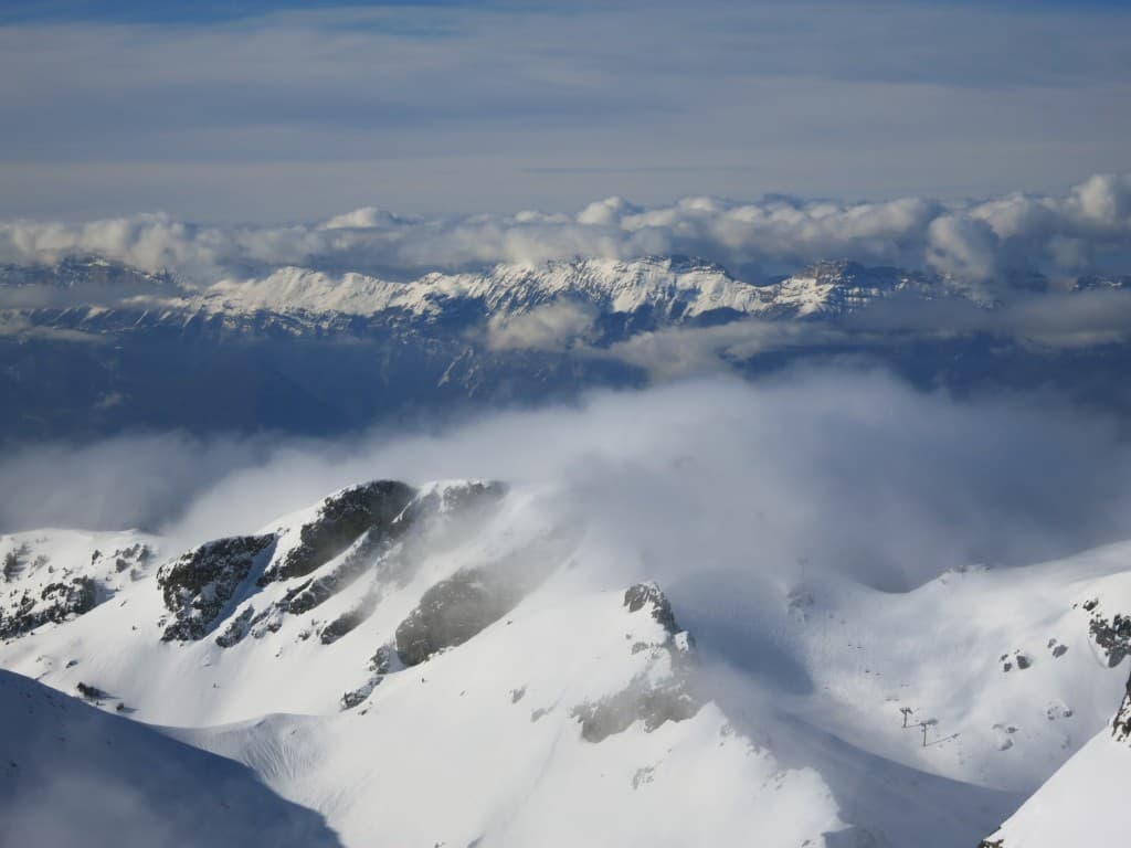 Croix de chamrousse dans le brouillard A.P.