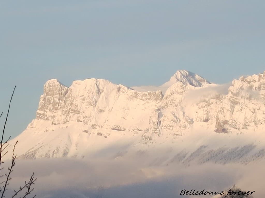 Vercors bien chargé ce matin A.P.