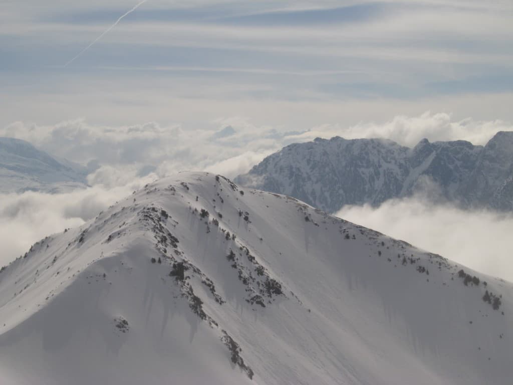 Nuages sur l'Oisans