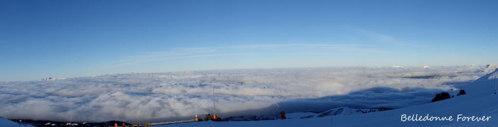 Belle mer de nuages A.P.