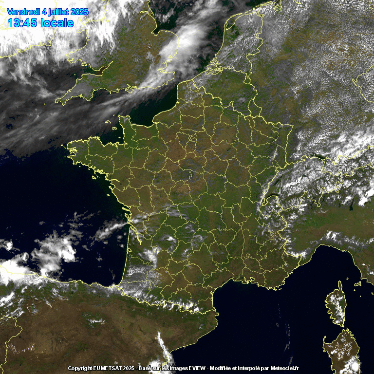 Image d'illustration pour Suivi des nuages en France
