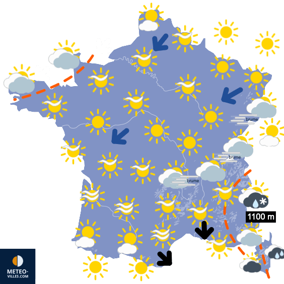 Neige possible et fin de la sécheresse ?