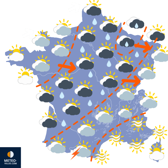 Vers une dégradation par le nord