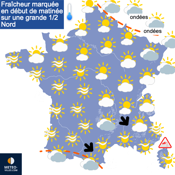 Retour d'un temps très perturbé cette semaine