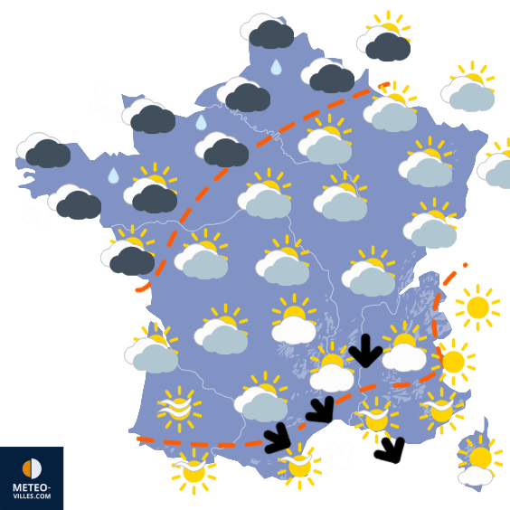 Début d'une période beaucoup plus agitée et plus froide