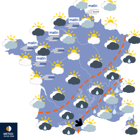 Calme avant le retour des pluies méditerranéennes