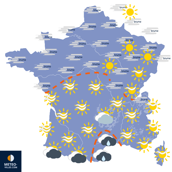 Une météo figée pour les 15 jours à venir !