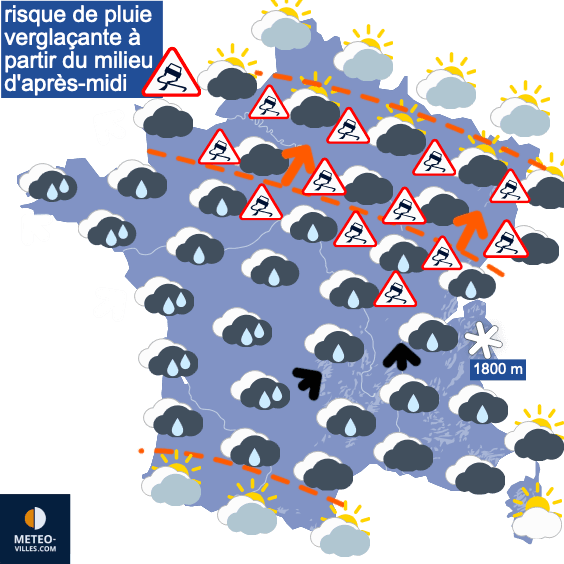 Les températures vont jouer aux montagnes russes