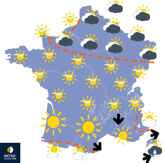 Retour de la chaleur, puis des orages !