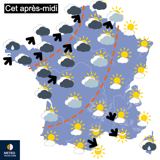 Météo très agitée entre vendredi et samedi