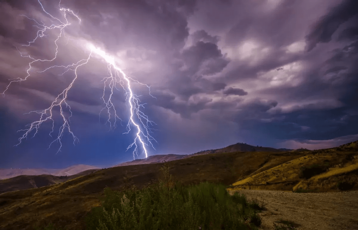 Menace de violents orages ce week-end des 19 et 20 juillet
