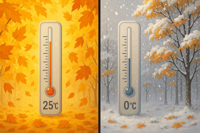 Entre tornades, chaleur, neige : le bilan météo de l'automne 2025 est très contrasté !