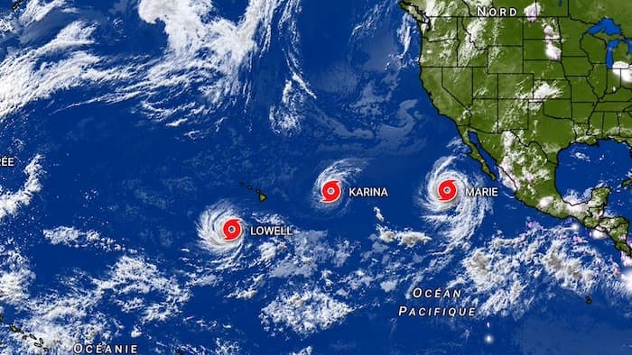 Cyclones : le Pacifique s’emballe tandis que l’Atlantique reste vide