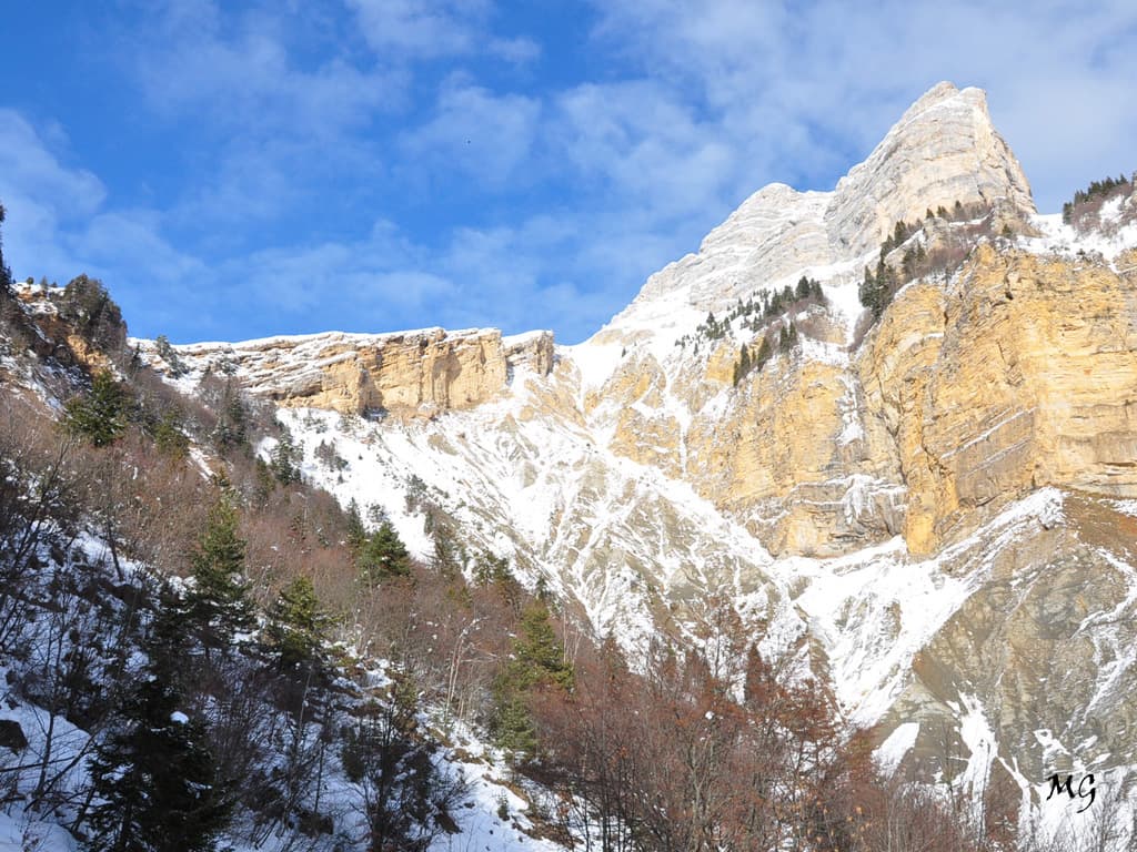 Dent de Crolles par une belle journée dhiver !!!