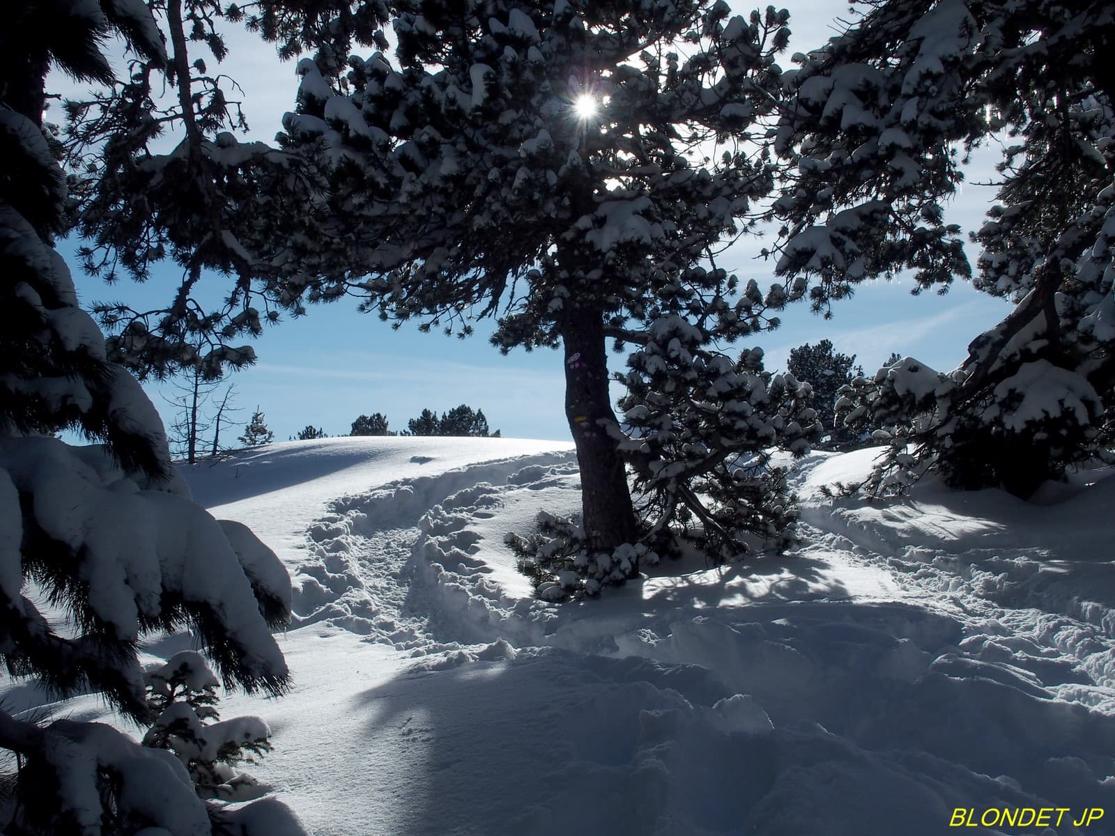 Vers le Lac Achard