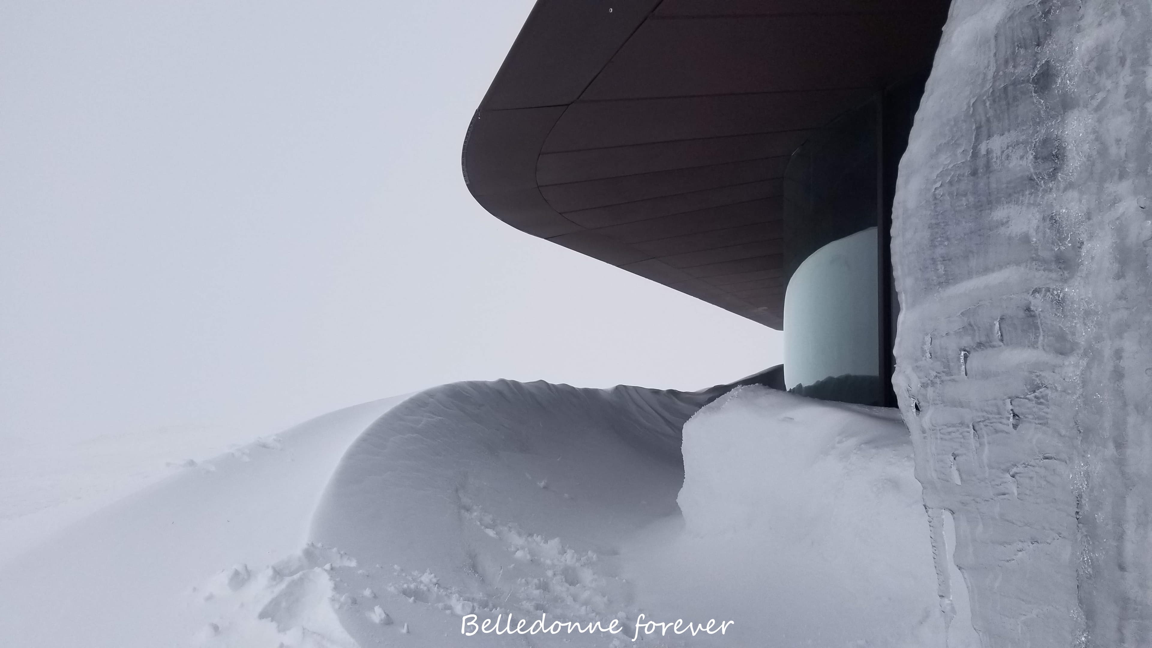 Retour de l'hiver froid neige et vent A.P.