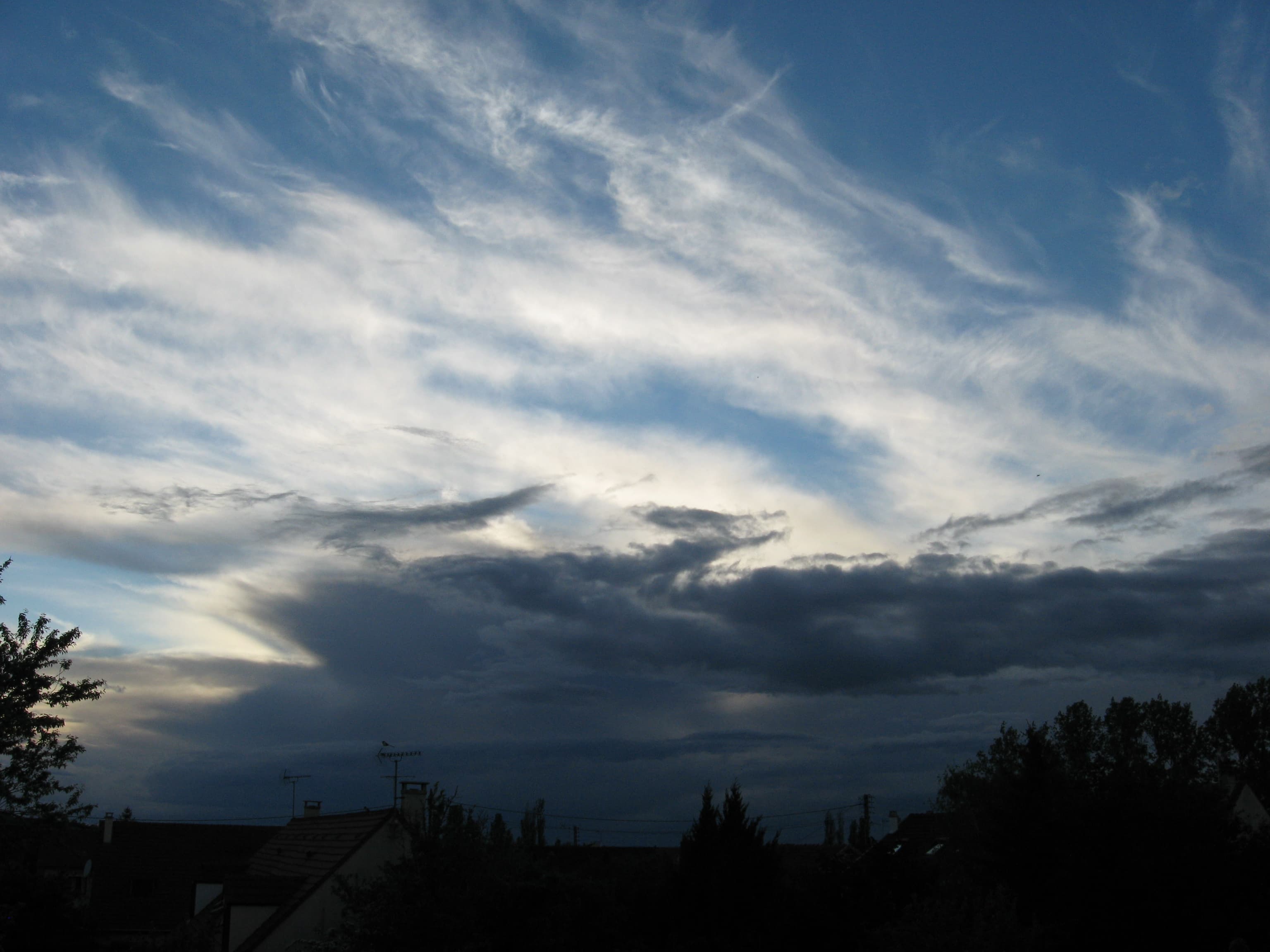 orage à l'horizon
