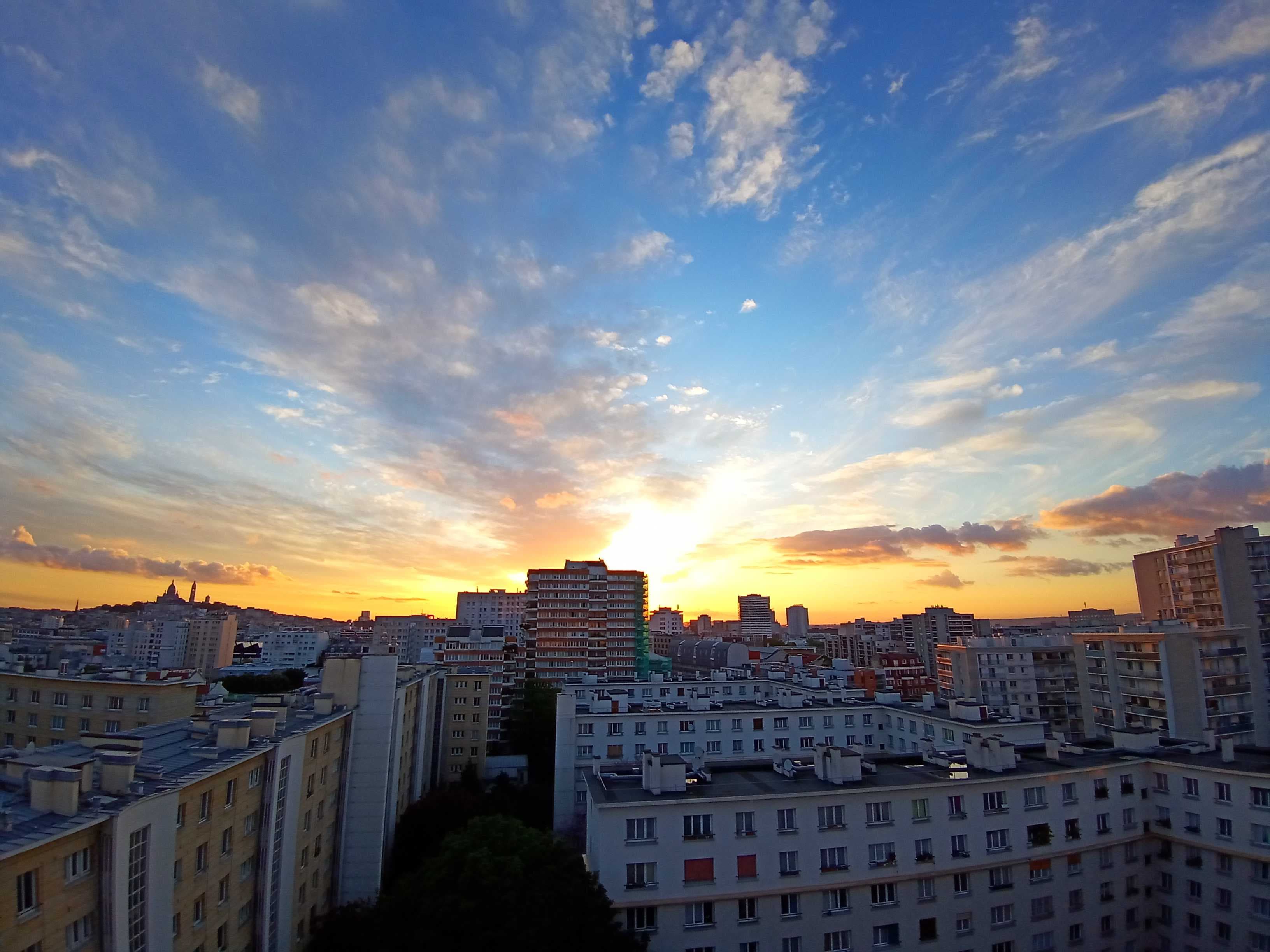 Coucher de Soleil à Paris