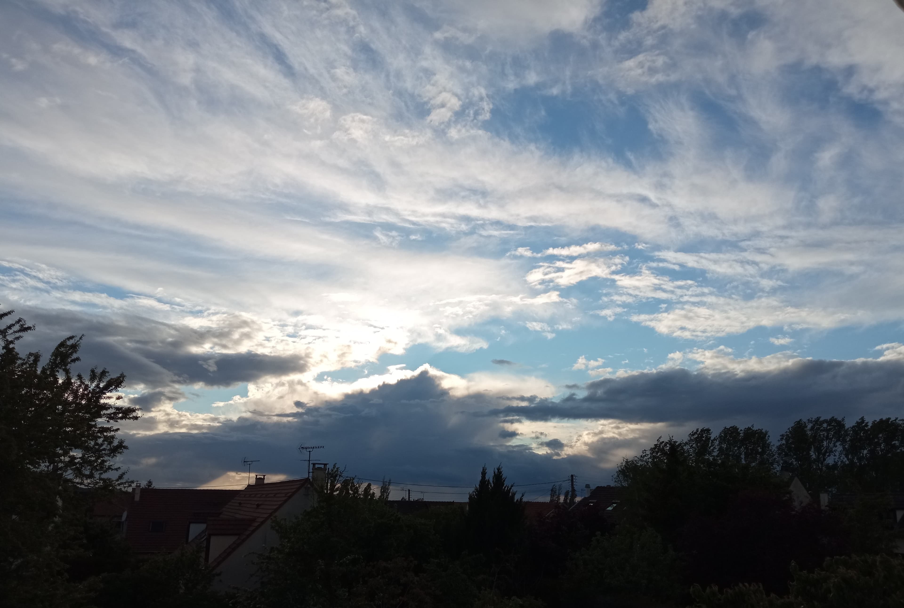 éclaircie du soir