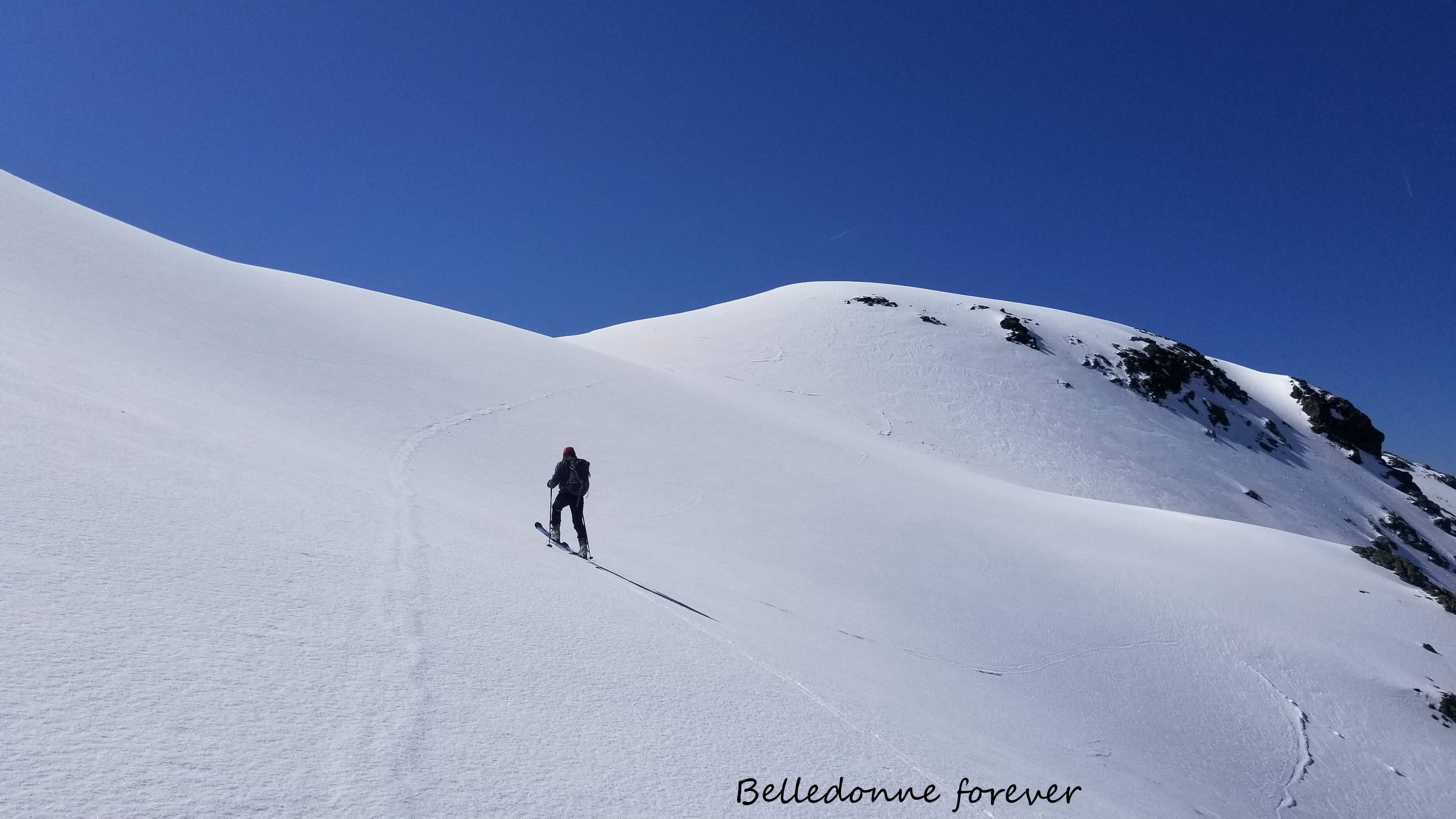 Belle neige de printemps et beau soleil A.P.