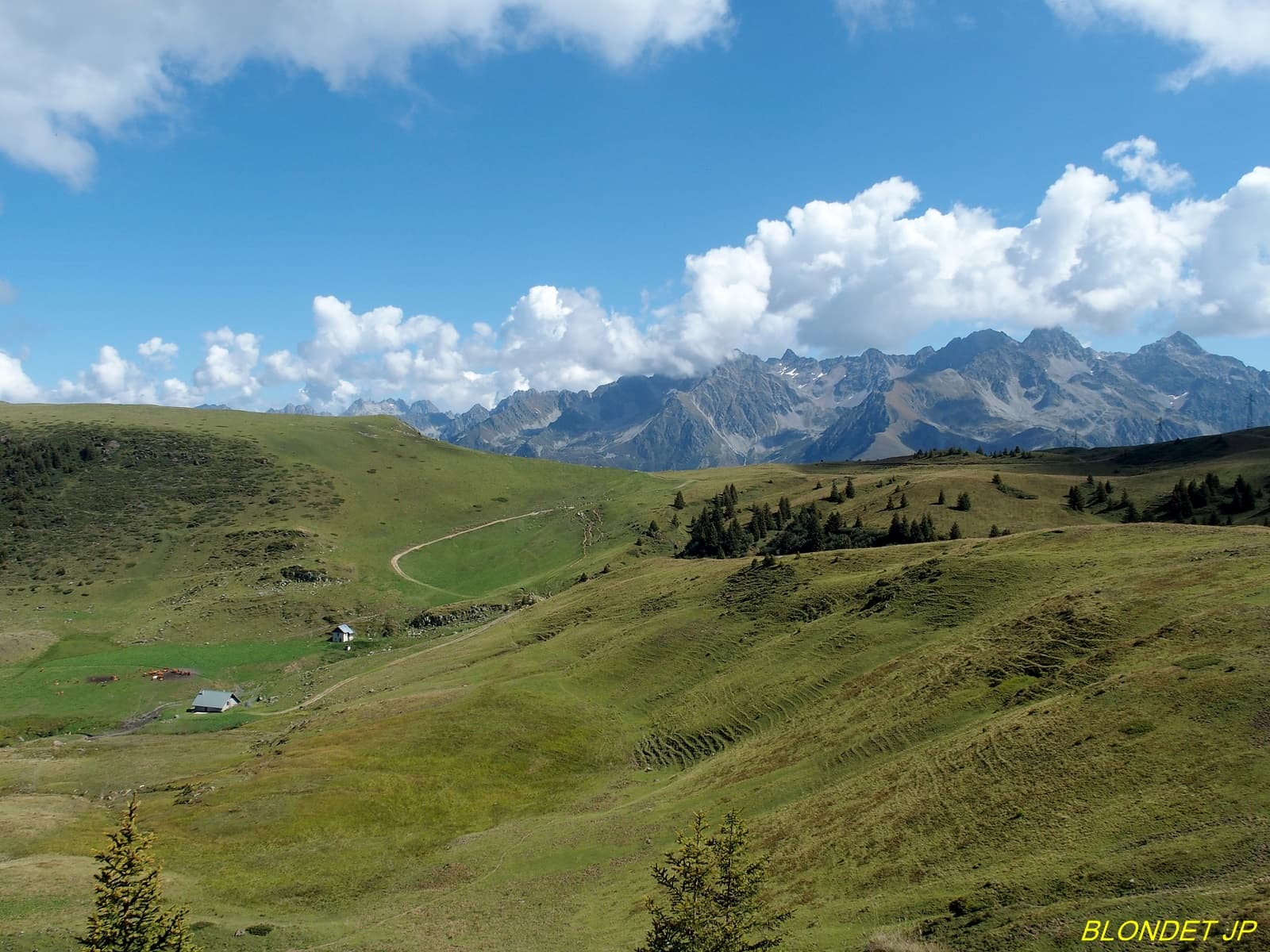Chalet et col de Merdaret