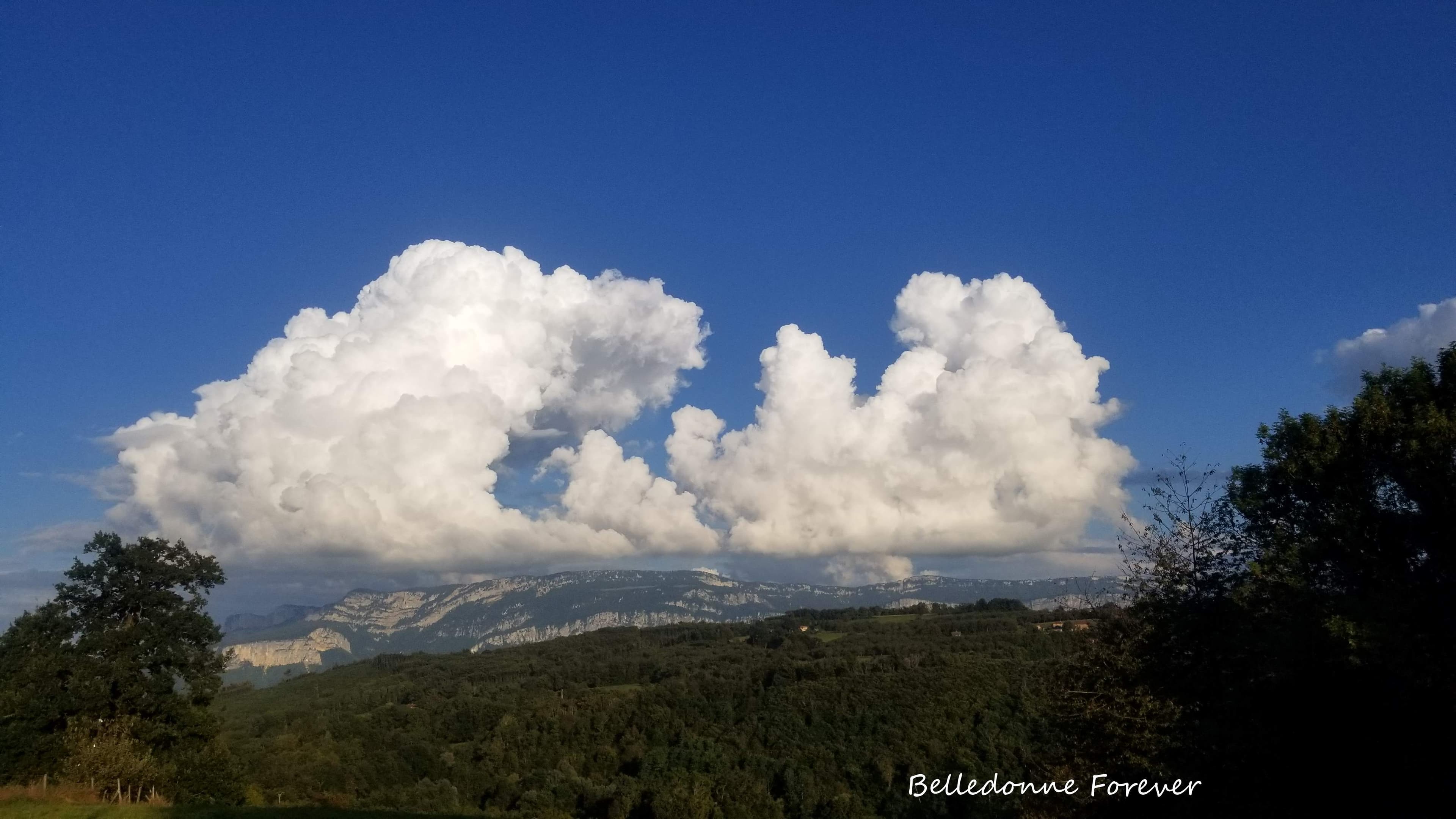 Nuages sur le Vercors A.P.