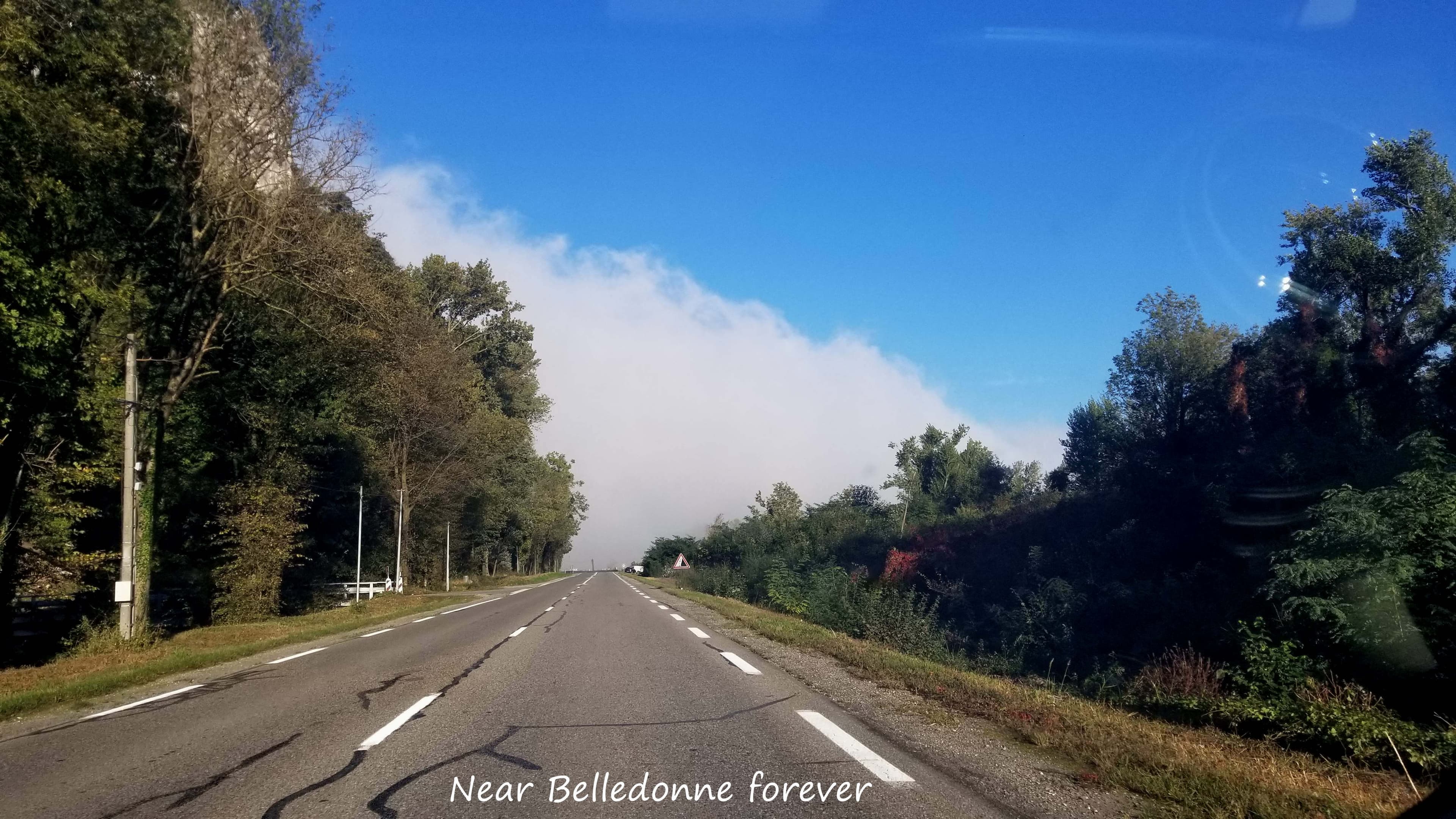 Nappe, mur de brouillard dans la cluse de Voreppe A.P.