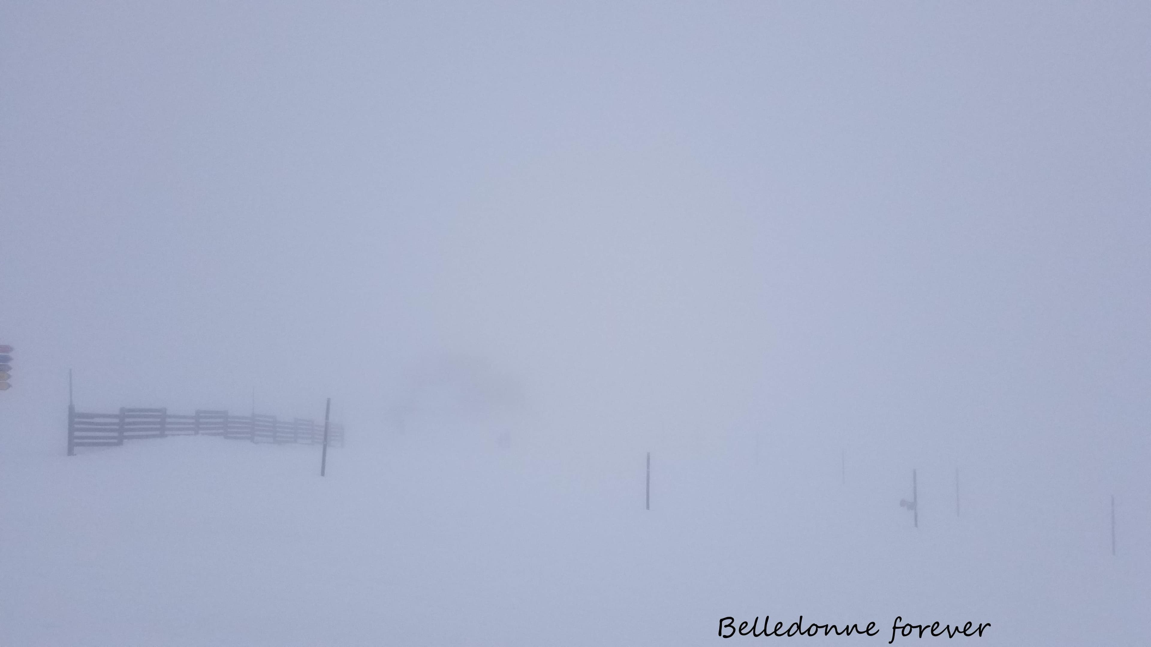 Météo  et neige bien humides  à lac croix 2250 m A.P.