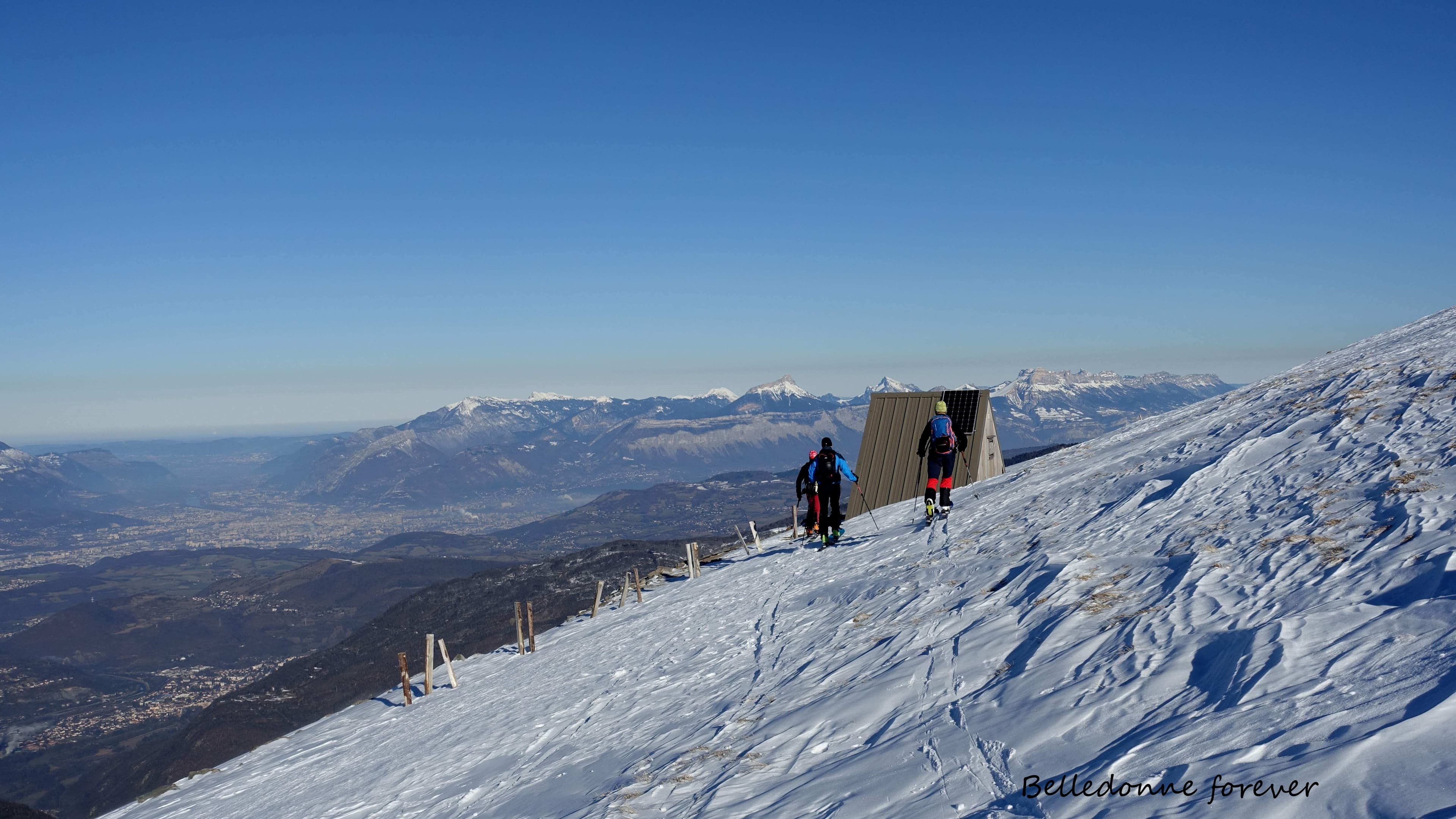 Alpe du grand serre - vue sur Grenoble  A.P.