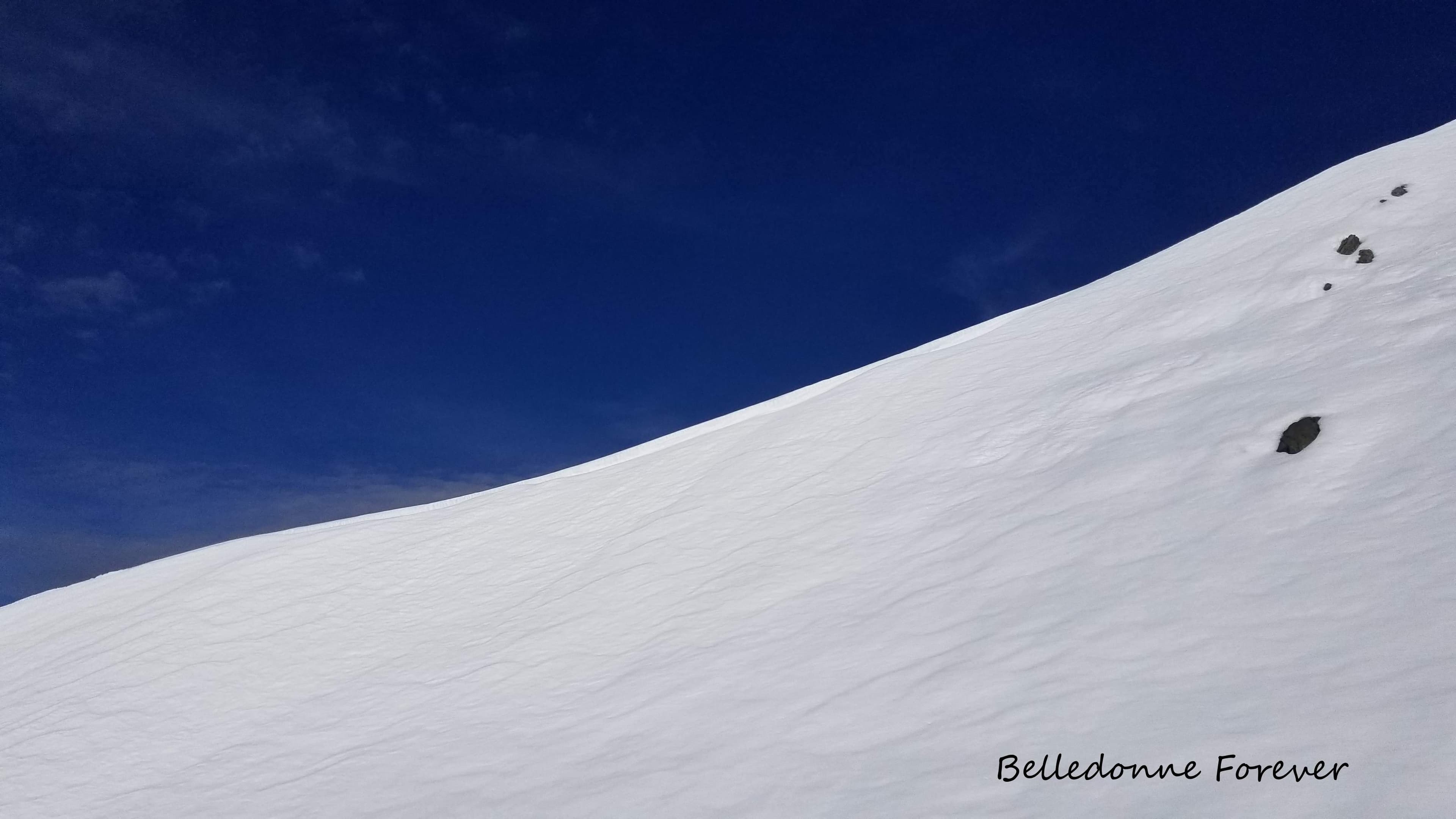 Neige éphémère vu les température A.P.
