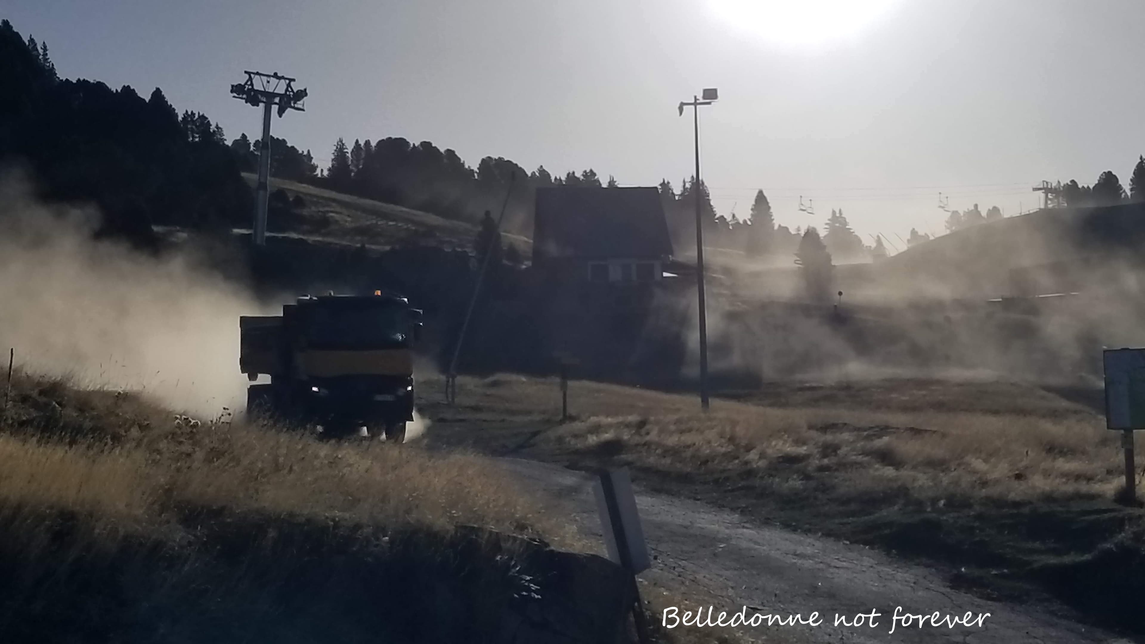 Chaleur sècheresse et travaux   donnent pollution aux particules fines