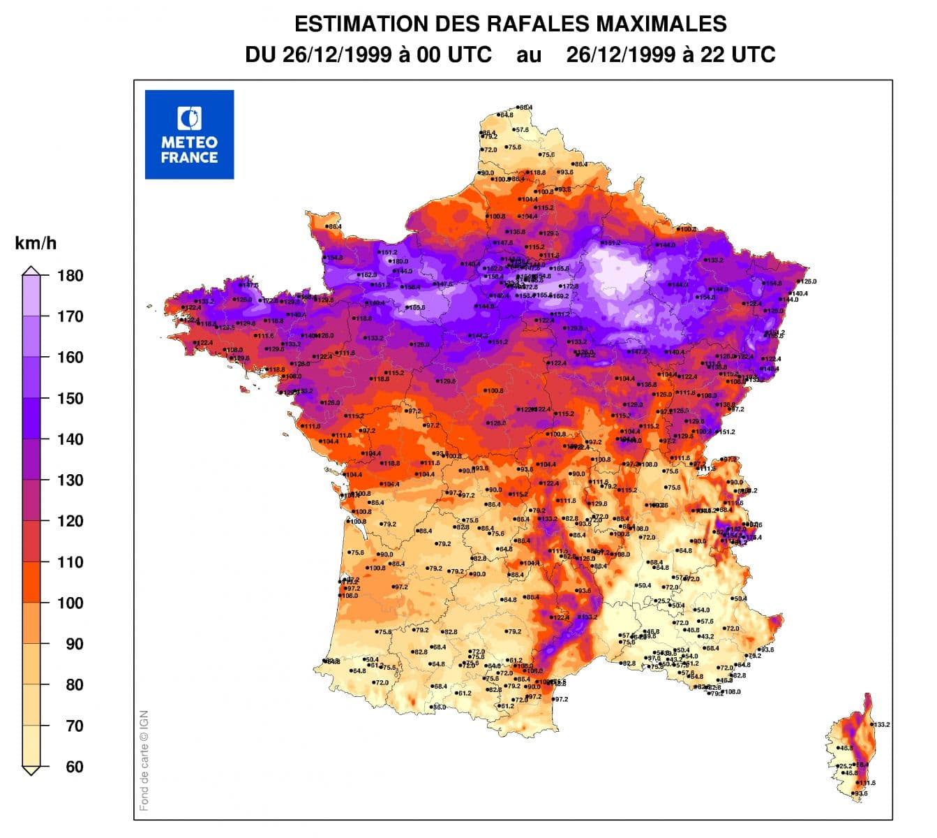 Image d'illustration pour Il y a 20 ans, les tempêtes Lothar et Martin dévastaient la France
