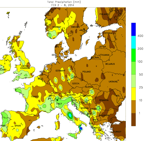 Image d'illustration pour Bilan météo hebdomadaire en France et en Europe