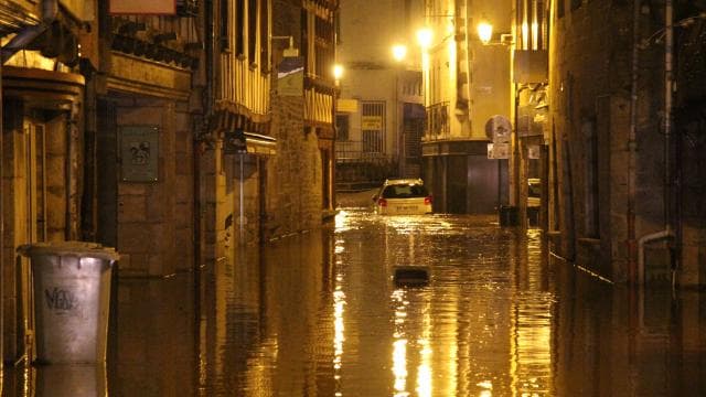 Image d'illustration pour Dépression Qumaira - vents forts - graves inondations en Bretagne