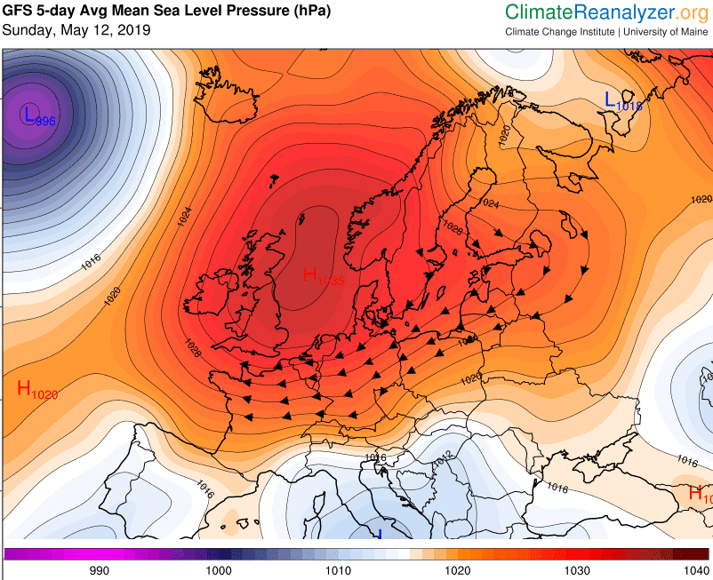 Image d'illustration pour Semaine anticyclonique : du soleil, mais encore de la fraicheur