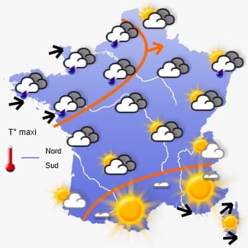 Début de semaine prochaine plus agréable