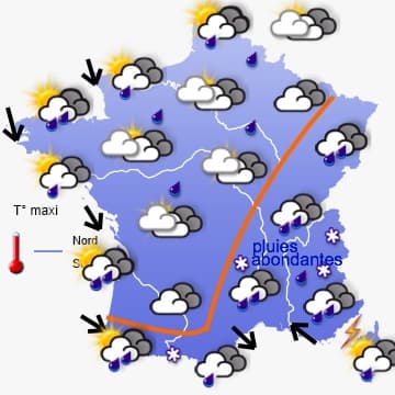 Un peu de neige jusqu'en plaine (mais pas partout !)