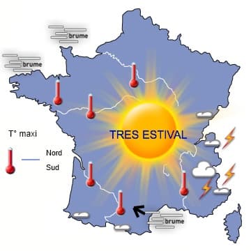 Encore une ou deux journées très estivales avant un changement de temps