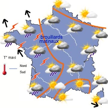 Persistance d'une grande douceur, notamment dans le Sud-ouest